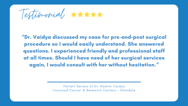 Rashmi Vaidya Testimonial