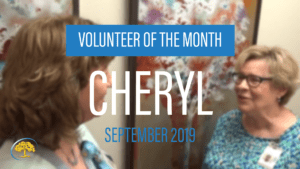 September Volunteer of the Month Ironwood Cancer & Research Centers